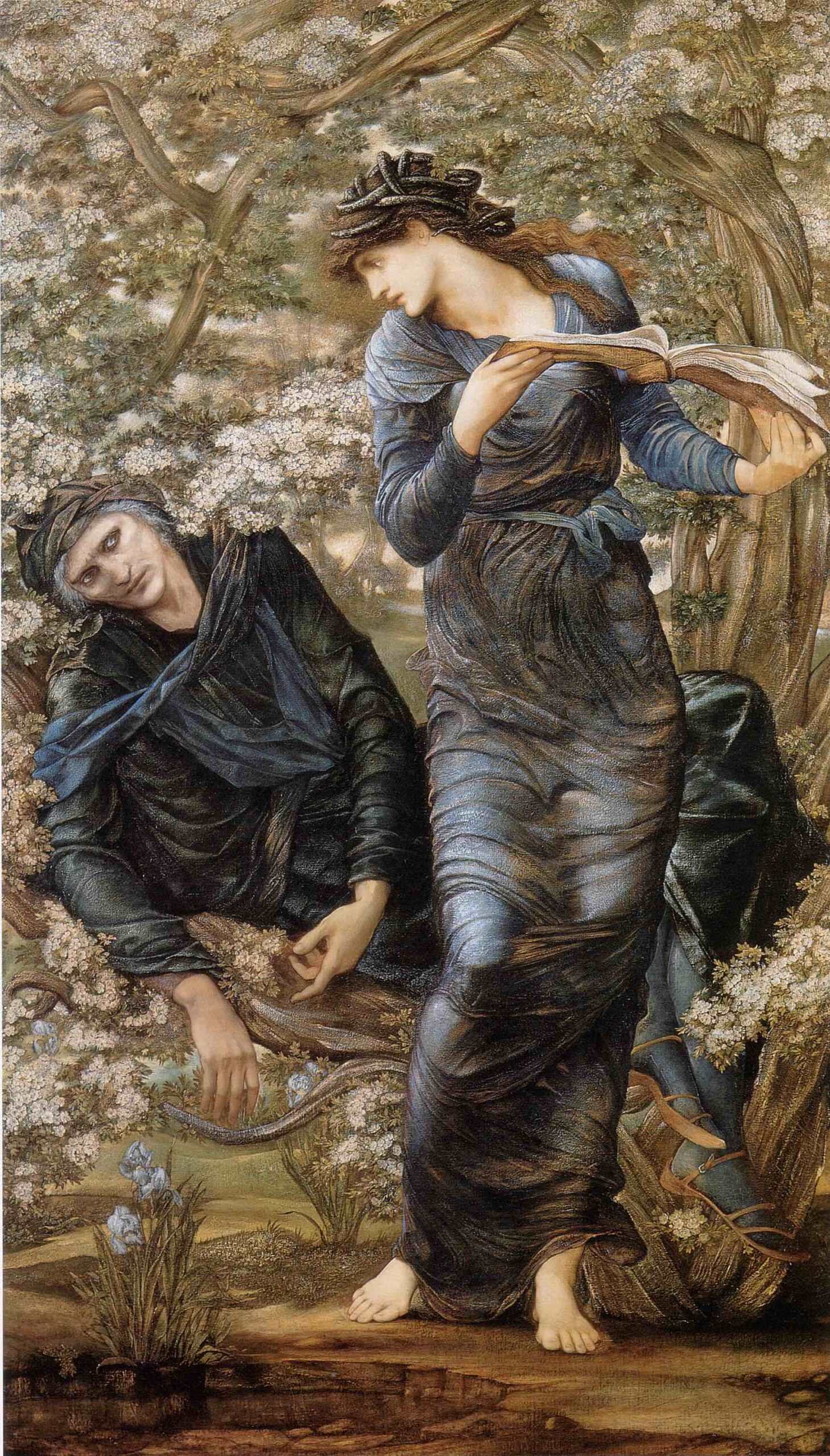 “La Seduzione di Merlino” Opera del Maestro Sir Edward Coley Burne-Jones