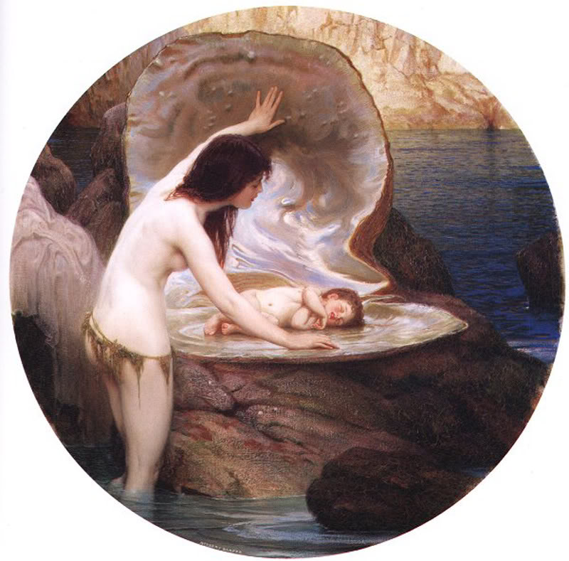 “A Water Baby” di Herbert James Draper
